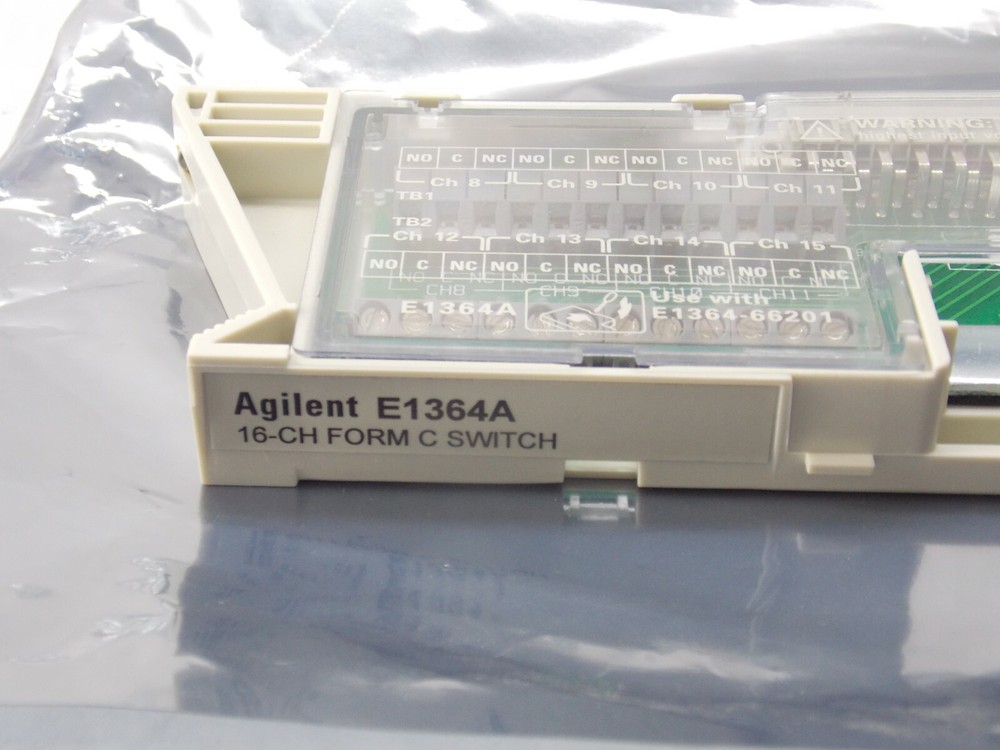 Agilent E1364A 16-CH Form C Switch, Use with E1364-66201