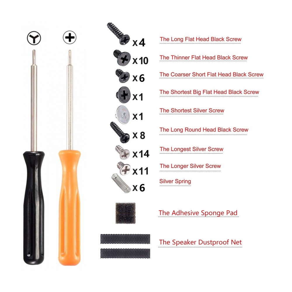 Custom Clear Red Console Back Plate Controller Housing Shell for Nintendo Switch