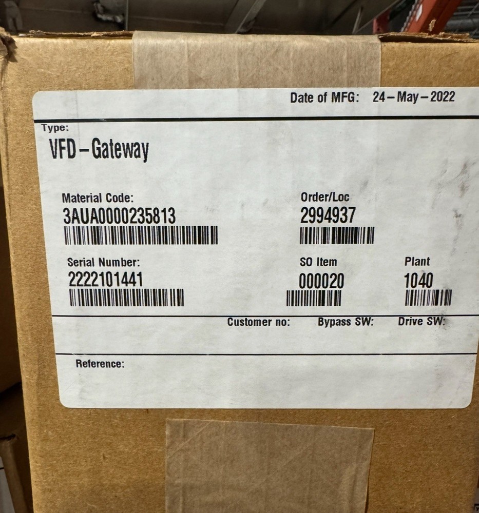 ABB 3AUA0000235813 EtherNet/IP™ Gateway