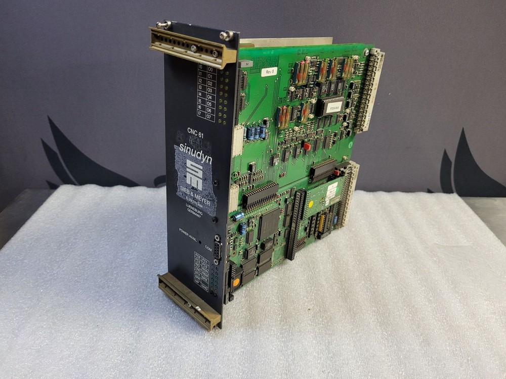 SIEB & MEYER SINUDYN SERVO CONTROLLER 61.01.0022.4 REV5 CNC 61 USED