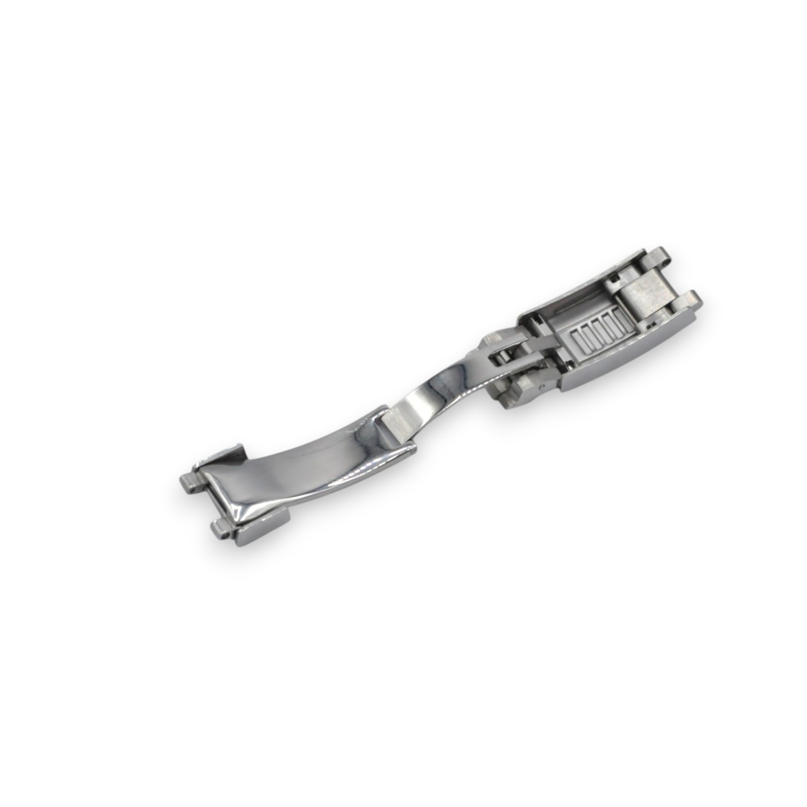 Brush Silver Steel Clasp For Rolex Glide-Lock Submariner, GMT, Daytona, DeepSea