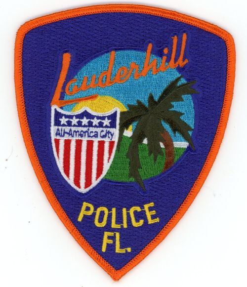 FLORIDA FL LAUDERHILL POLICE NICE SHOULDER PATCH SHERIFF