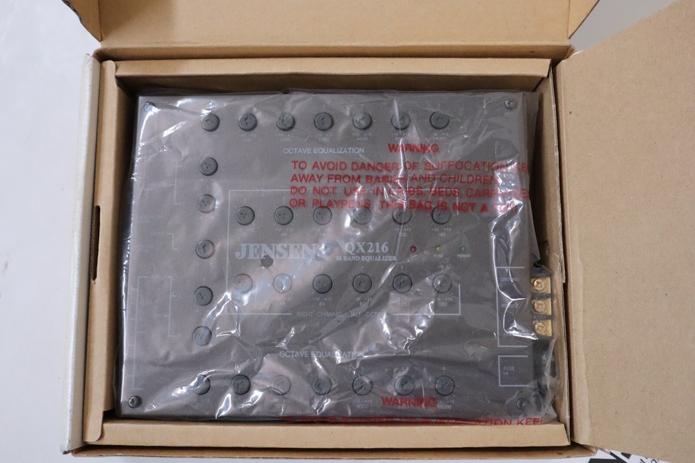 Jensen QX216 Equalizer 26 Band