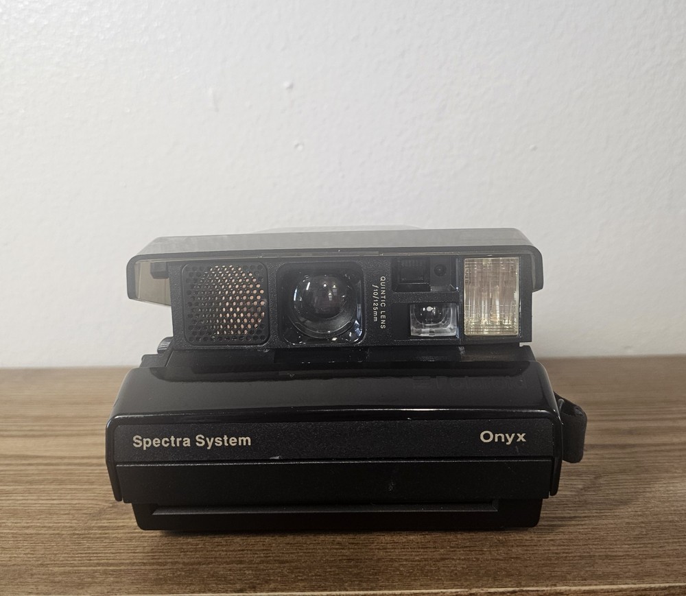 Polaroid Spectra System Onyx Instant Camera Transparent