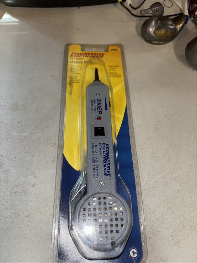 progressive electronics by tempo 200ep speaker probe, New In Package