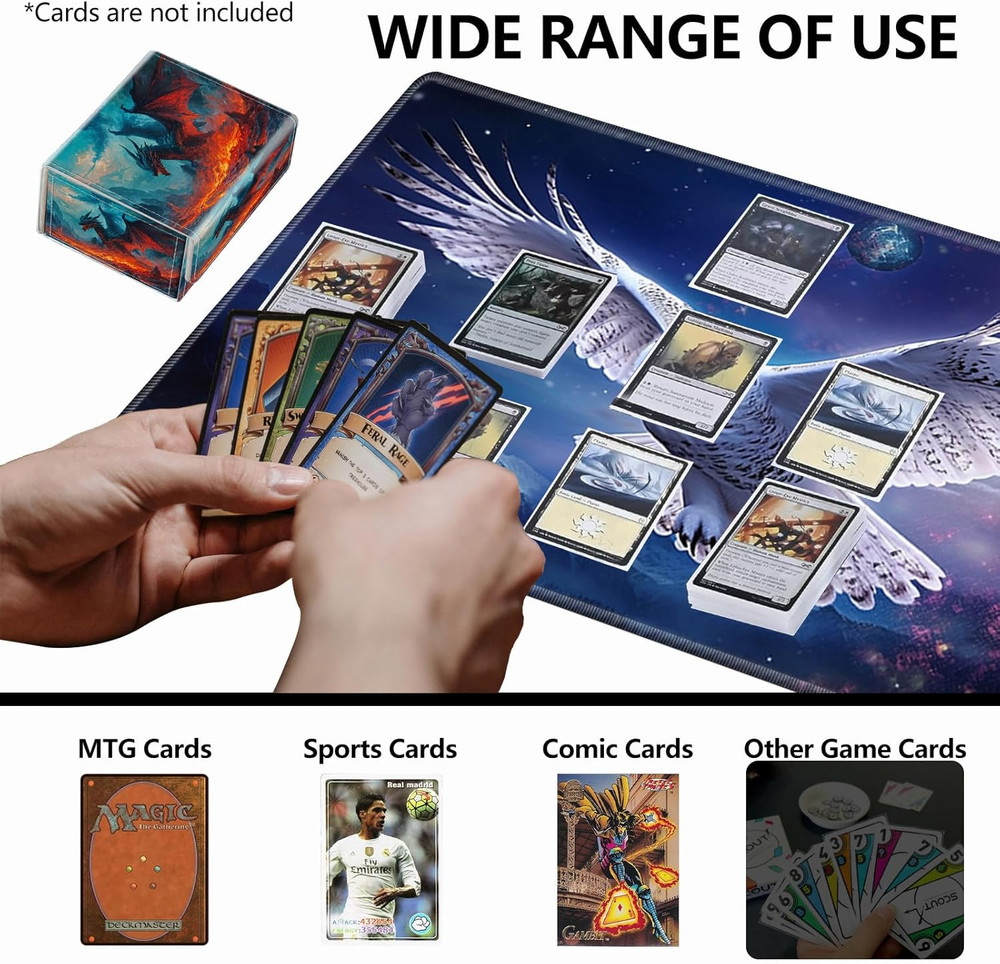 Strong Magnet MTG Demon Deck Box Playing Card Case Magic the Gathering Commander