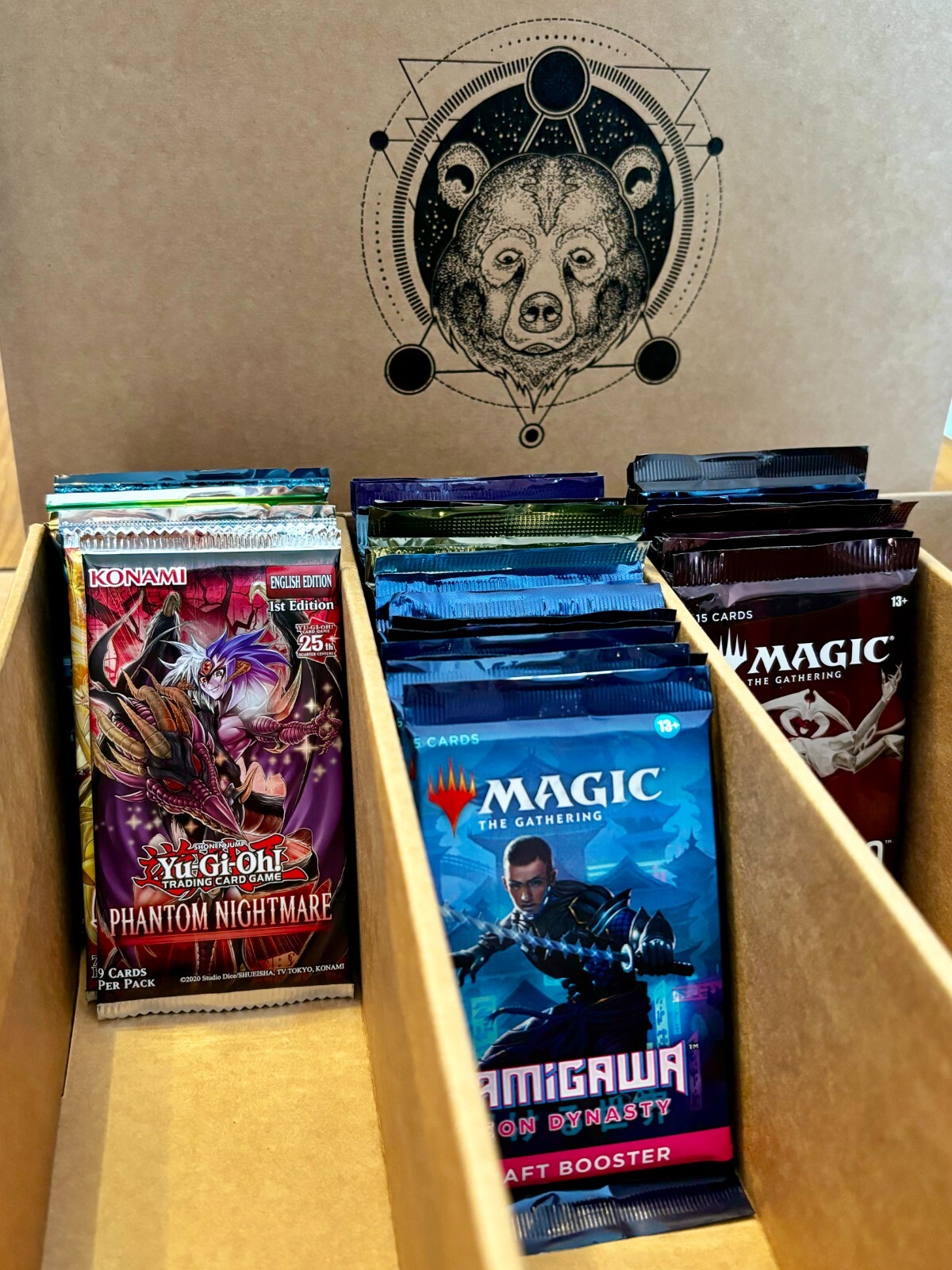 TCG bulk storage box for ANY trading card game ECO BulkBox Set of 3 x 3800 cards