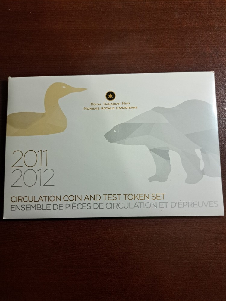 2011-2012 Canada Test Token Set - Royal Canada Mint