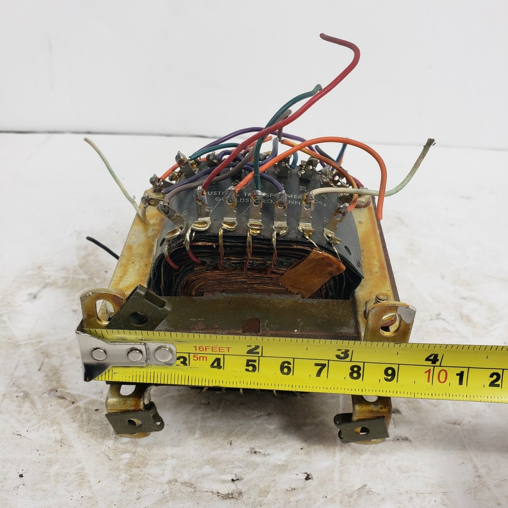 Vintage Industrial Transformer HP-7116 Multiple wire 30+ 10ohms