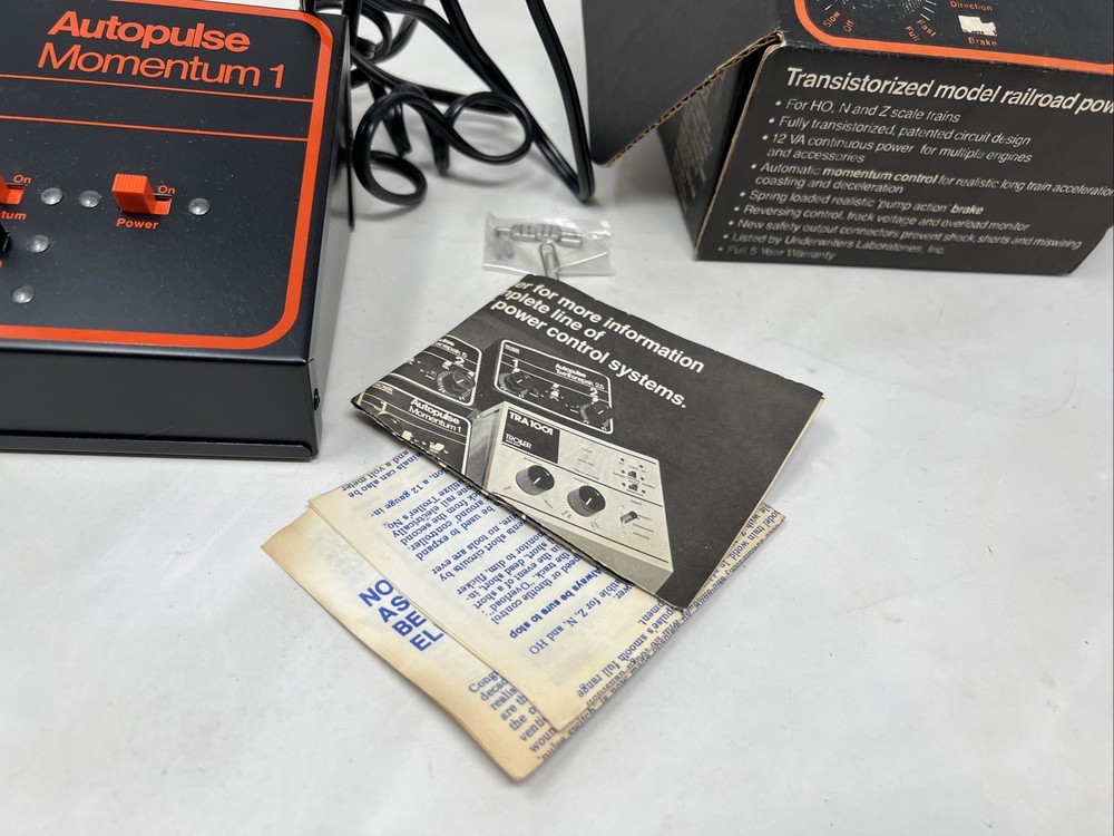 Troller Transistorized Autopulse Momentum 1 Hobby Transformer Model 34 Tested