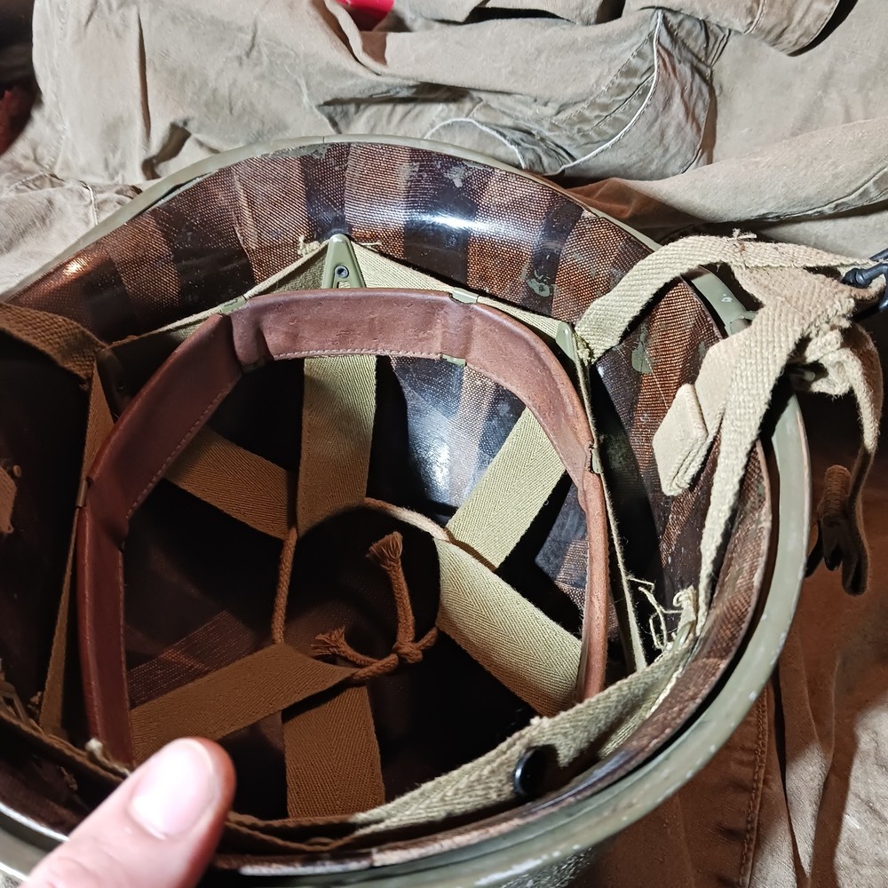 Front Seam M1c Helmet ATF Restored