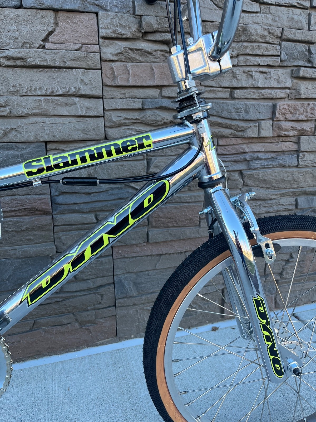 Dyno Air Bmx Bike Old School Bike Gt performer Compe Air Frame Forks Chrome