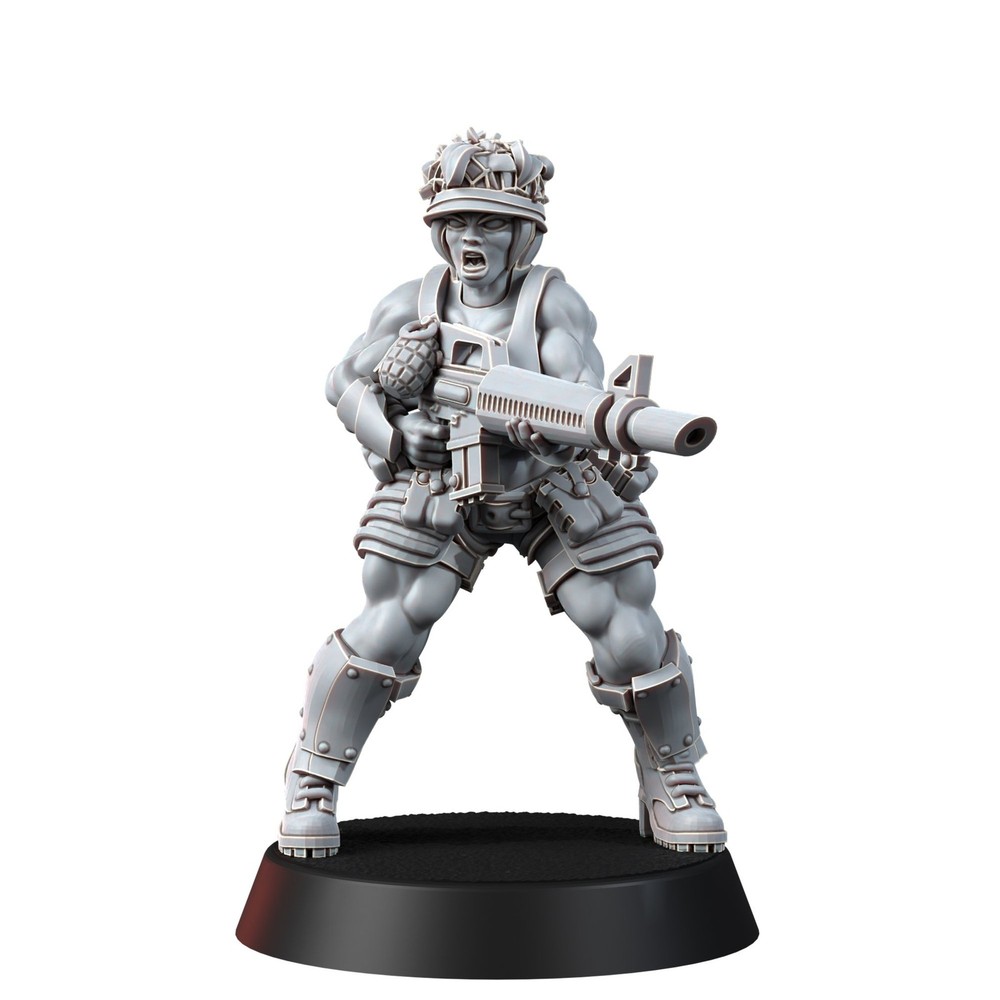 JUNGLE FIGHTERS WITH RIFLES