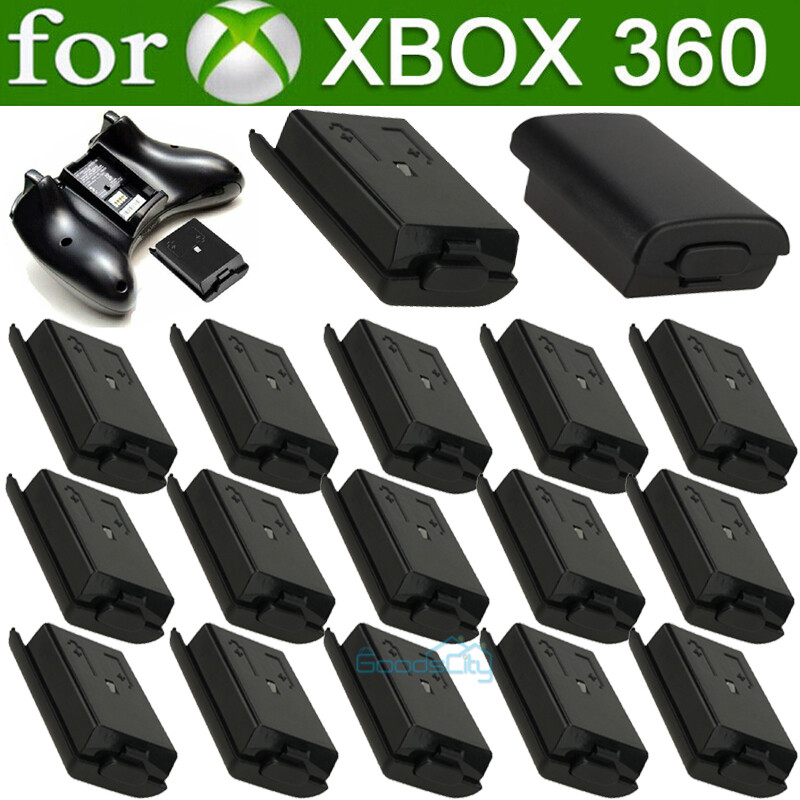 For Xbox 360 Wireless Controller AA Battery Pack Back Case Cover Holder Shell