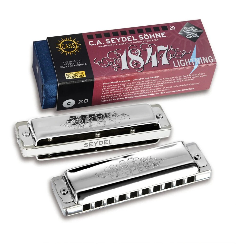 Seydel 1847 Lightning Harmonica 16601 ~Multiple Keys