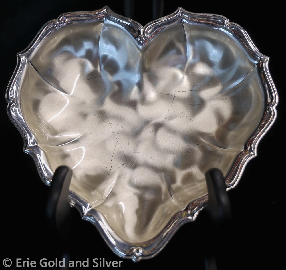 WMF Ikora Tarnish Resistant Heart Shaped Candy Dish