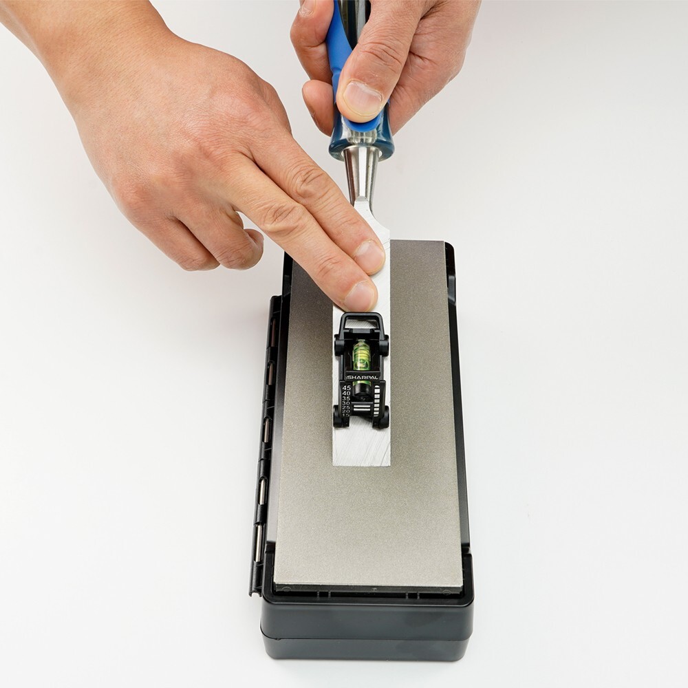 HOLDBUBBLE Whetstone Knife Blade Sharpener Sharpening Stone Angle Guide