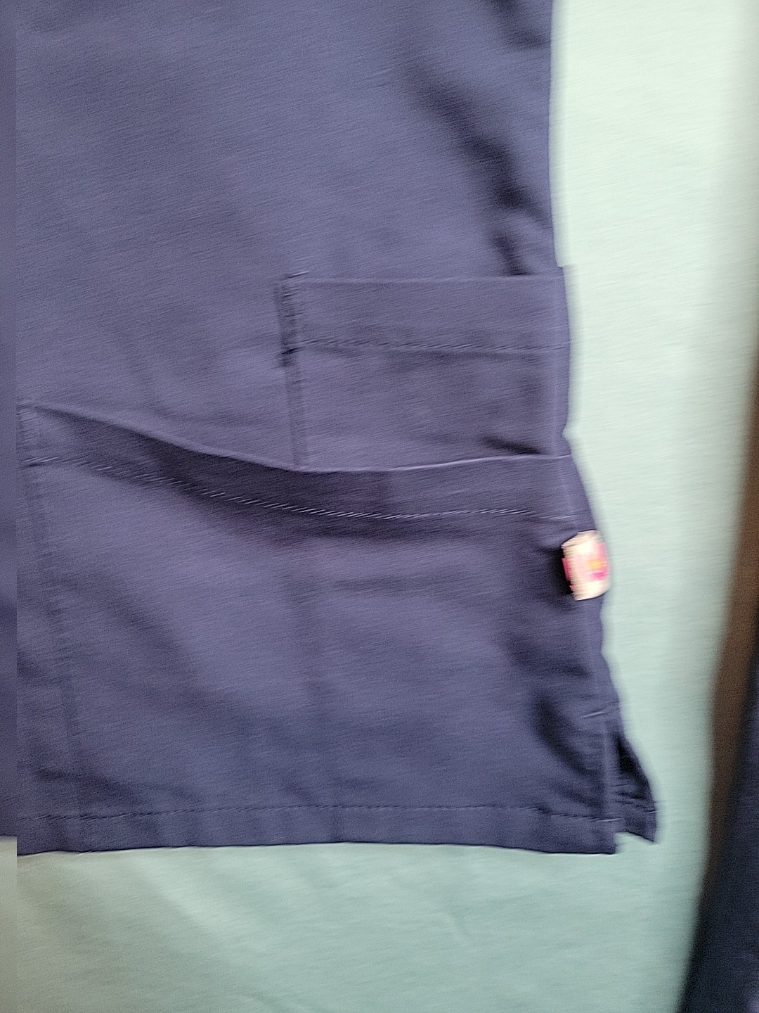 Urbane Scrub Set Navy XS Top S Pants Medical Uniform Womens Stretch