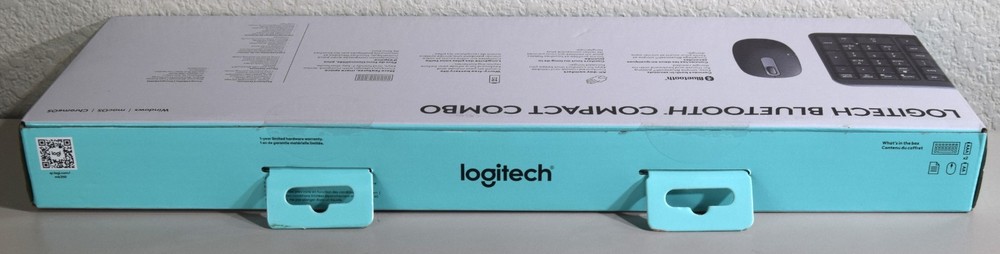 Logitech BLUETOOTH Black Compact Combo Wireless Keyboard & Mouse 920-013507 NEW