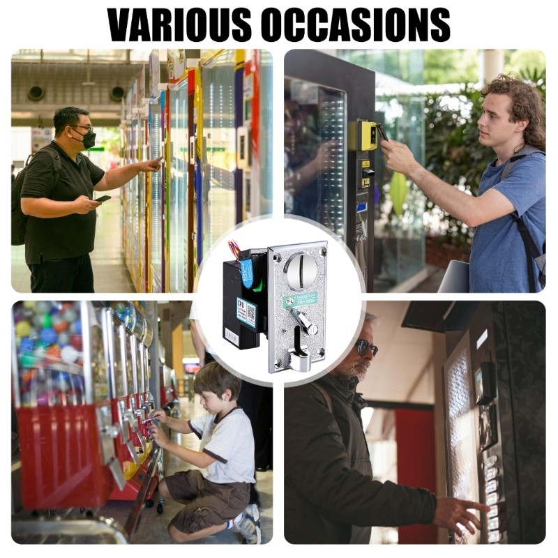 Universal Compatibility Quick Install Coin Validator For Entertainment Devices