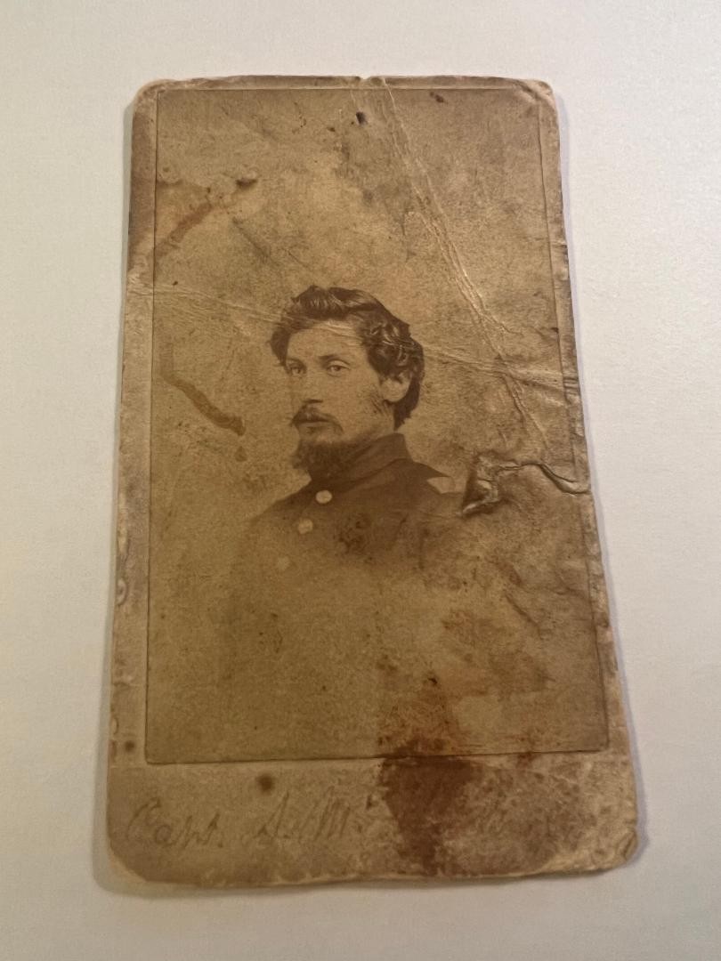 Civil War CDV Lt Colonel William McIlwaine 102nd Pa Vols KIA Cold Harbor