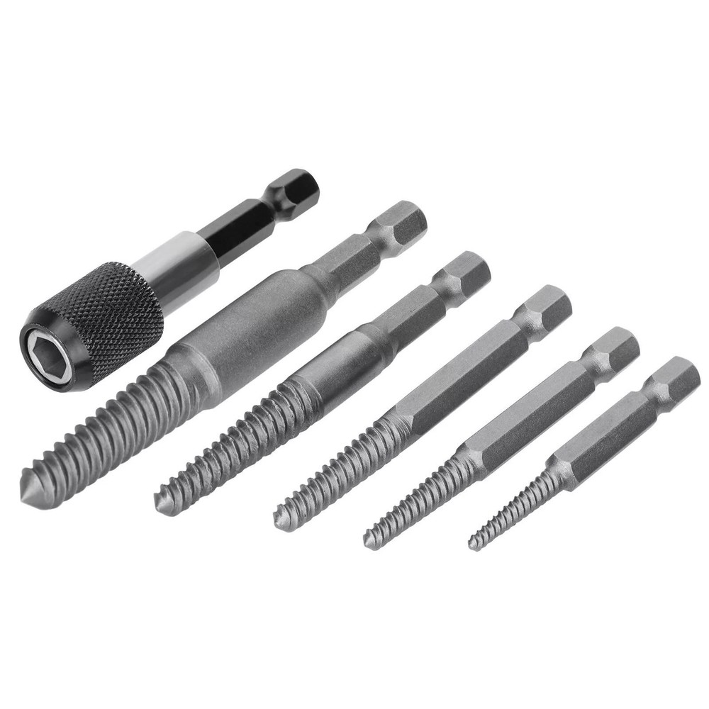 Stud Screw Extractor Remover includes 5 different-sized headless screws