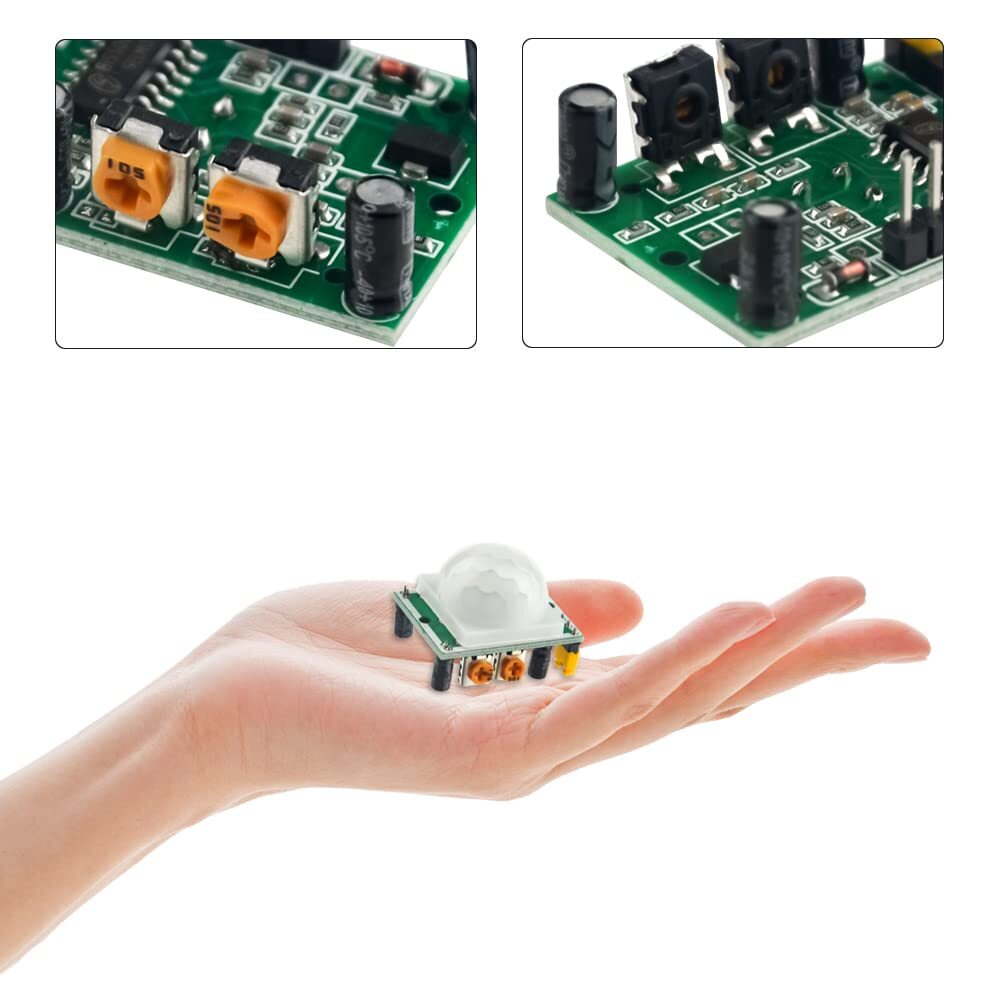 10 PCS HC-SR501 PIR Module Pyroelectric Infrared Motion Sensor Module Detecto...