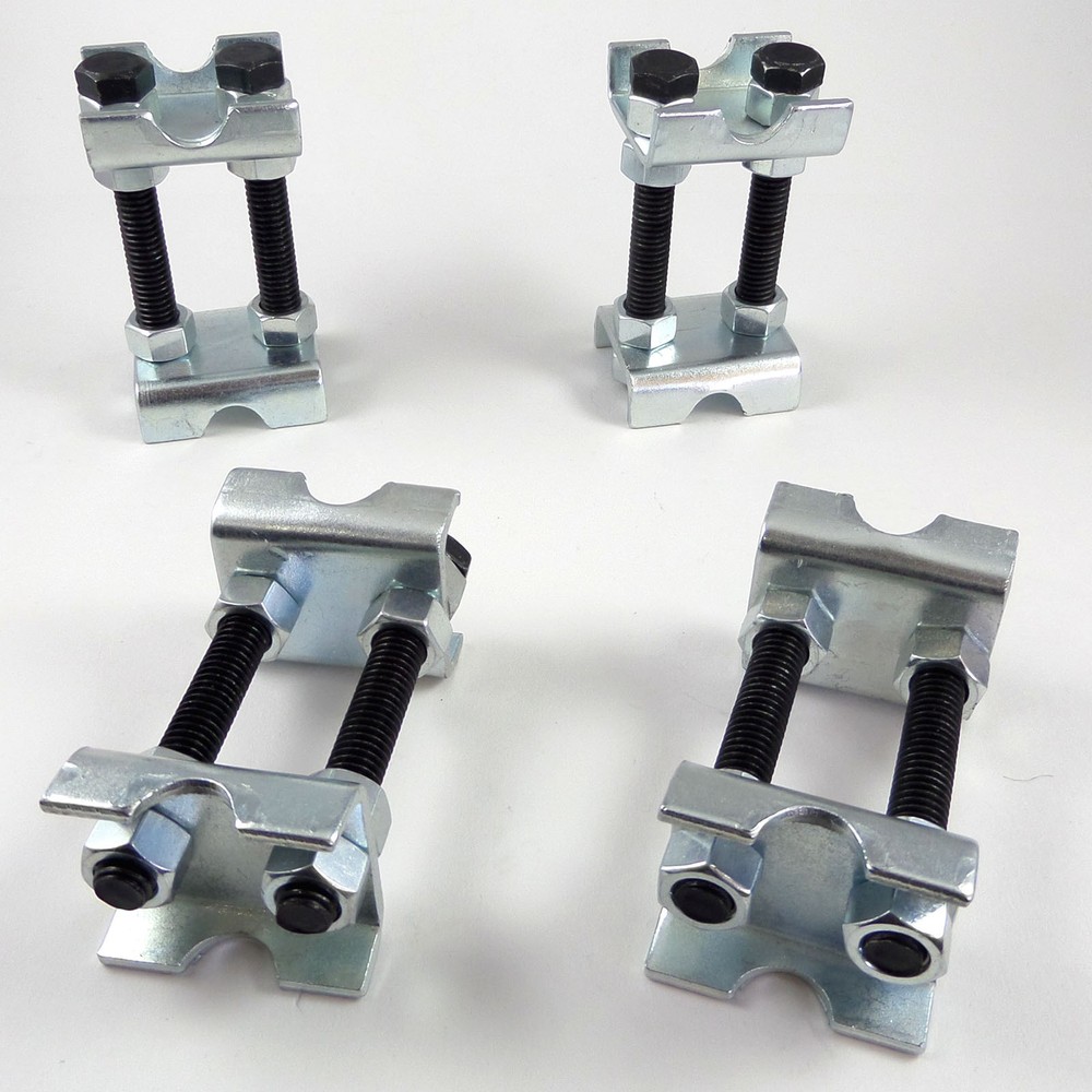 4 pc Mini Coil Spring Compressor Adjustable Spring Struts Shocks Adjuster Tool