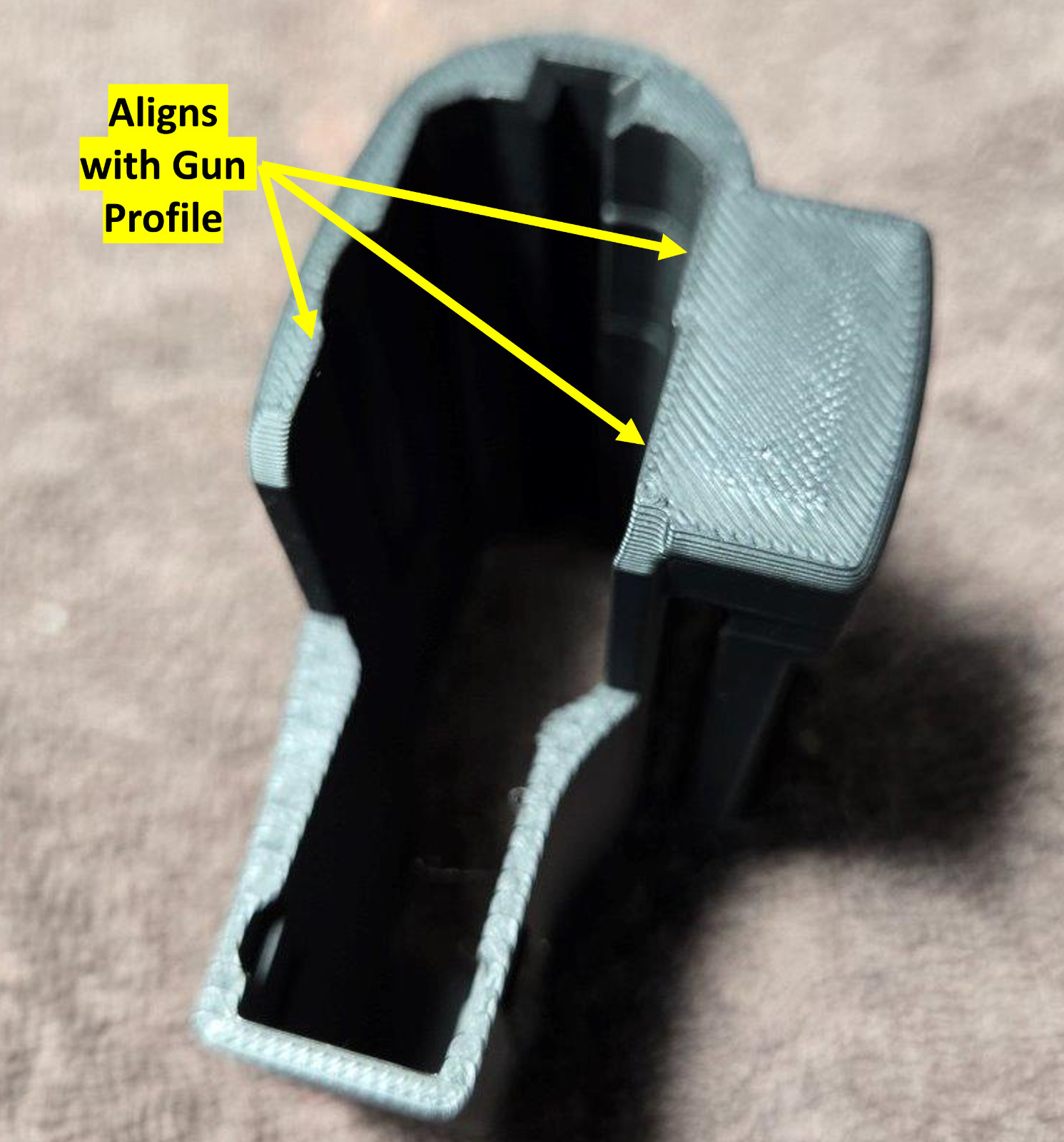 Ruger 380 LCP, LCP II LCP II 22LR LCP MAX Holster IWB In Waistband conceal carry