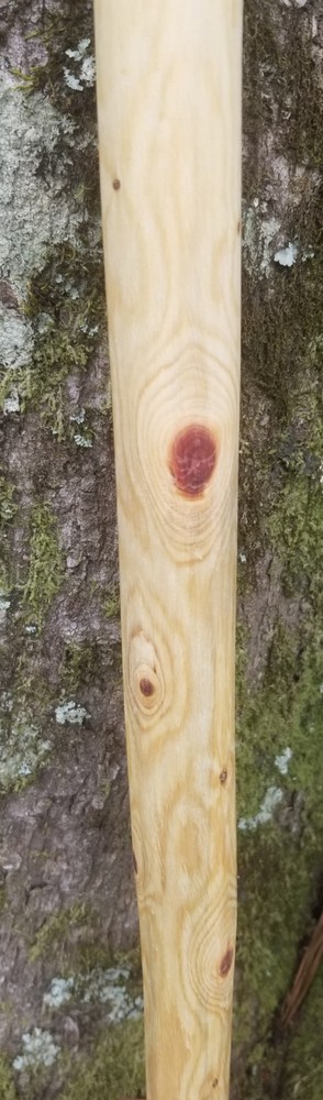 Hand Carved Cedar Walking Stick
