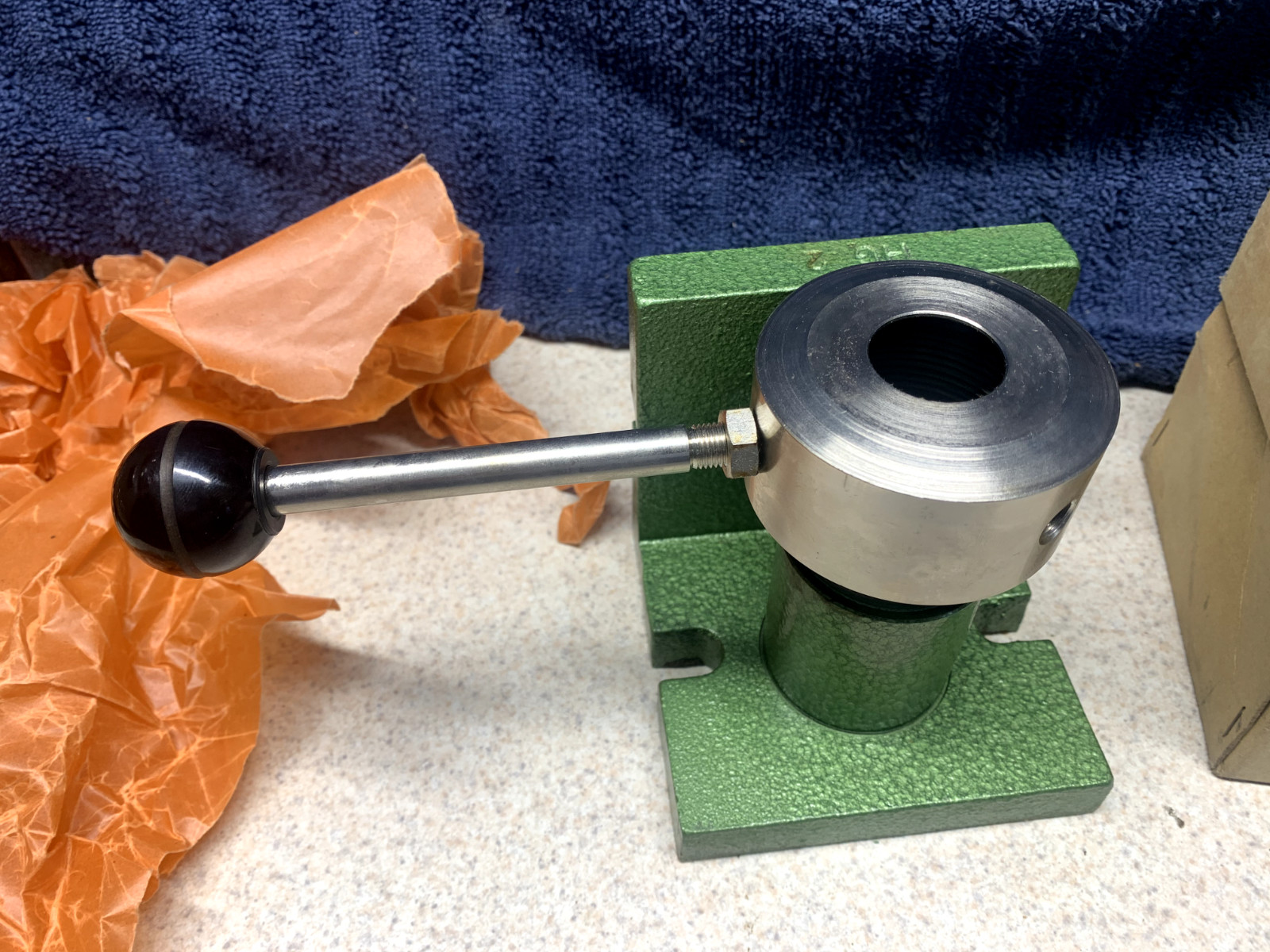 Machinist Tool: Horizontal/Vertical 5C Collet Holder Fixture (NOS) Germany