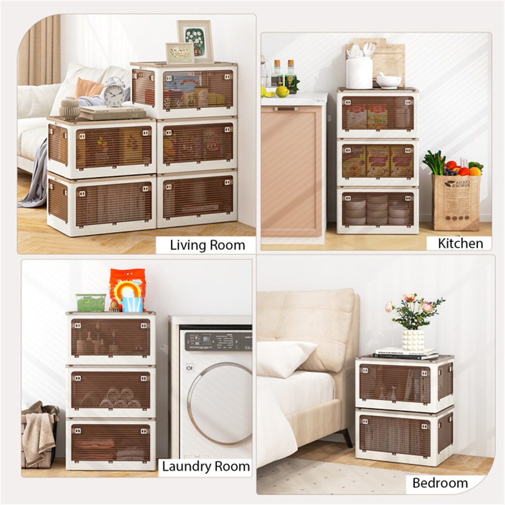 3-Pack Stackable Storage Bins 20 " X 14.5 " X 12 "