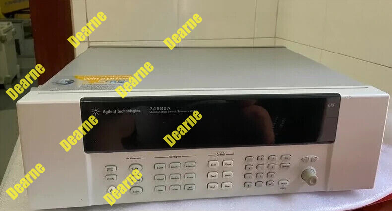 Keysight Agilent 34980A Multifunction Switch Measurement Unit.