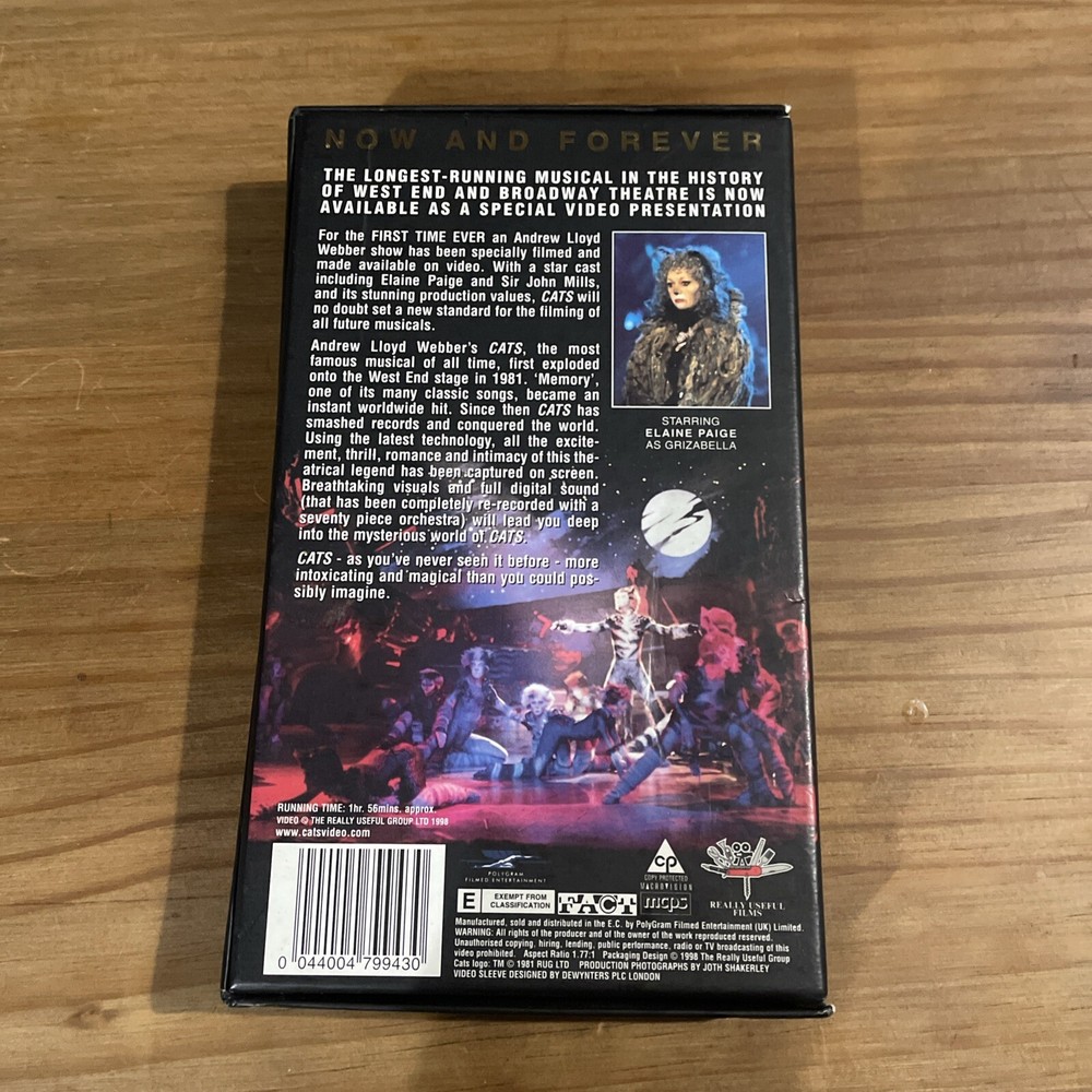 Cats (VHS/SH, 1999)