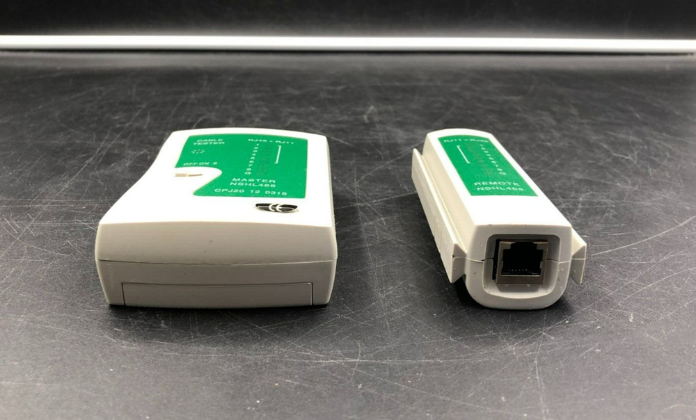 RJ45 and RJ11 Network Computer Cable Ethernet LAN Tester In Box