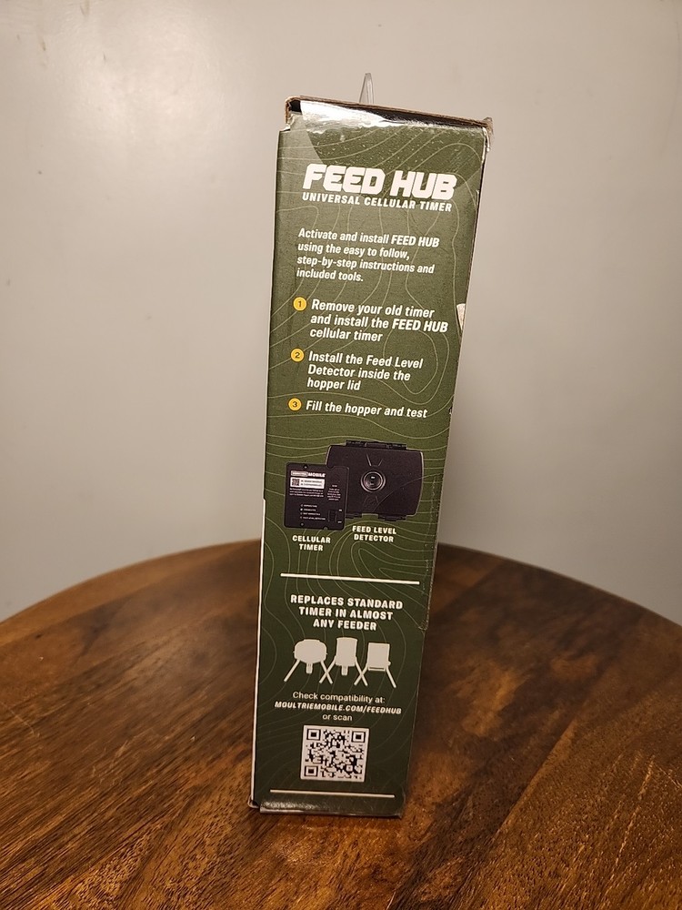 Moultrie Mobile Feed Hub Universal Cellular Timer - New Sealed Box