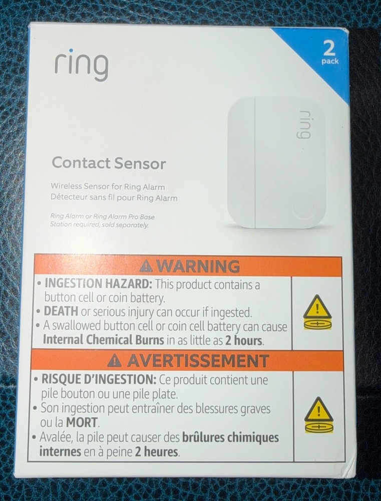 Ring Alarm Contact Sensor (2nd Gen) 2 pack