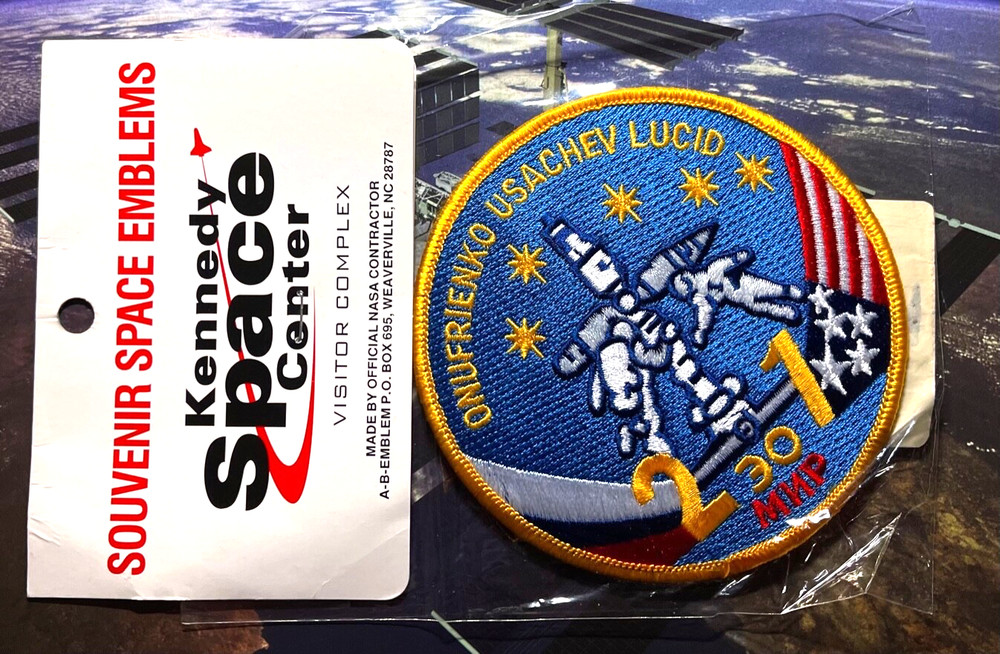MIR 21 PRIMARY CREW PATCH IN ORIGINAL RACK PACKAGE