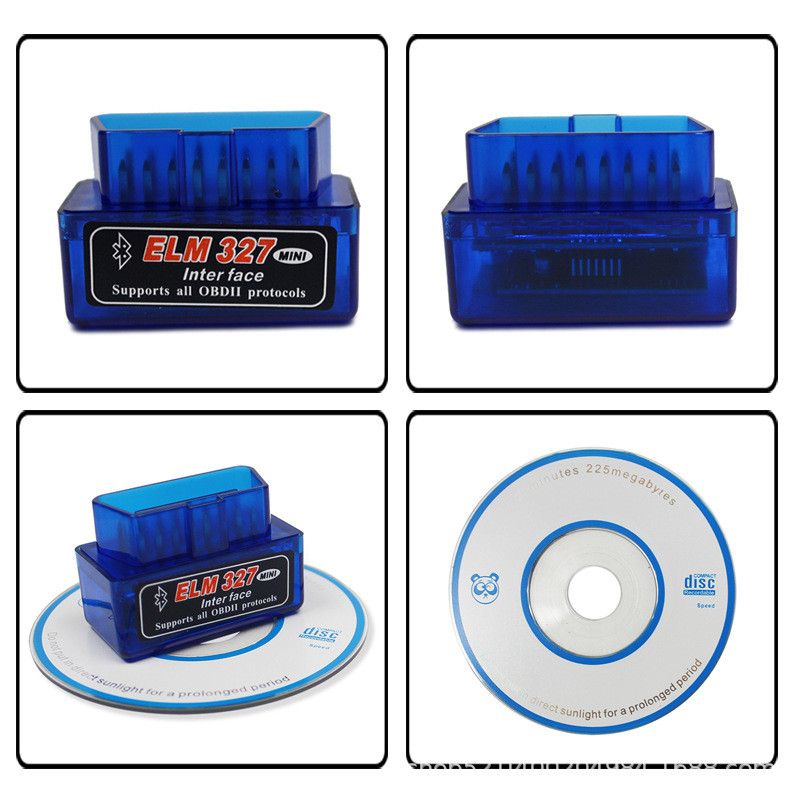 New ELM327 V1.5 Bluetooth OBD2 Code Reader For Android Torque Super Diagnostic