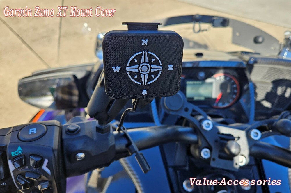 Garmin Zumo XT / XT2 Mount Cover (Compass Design)