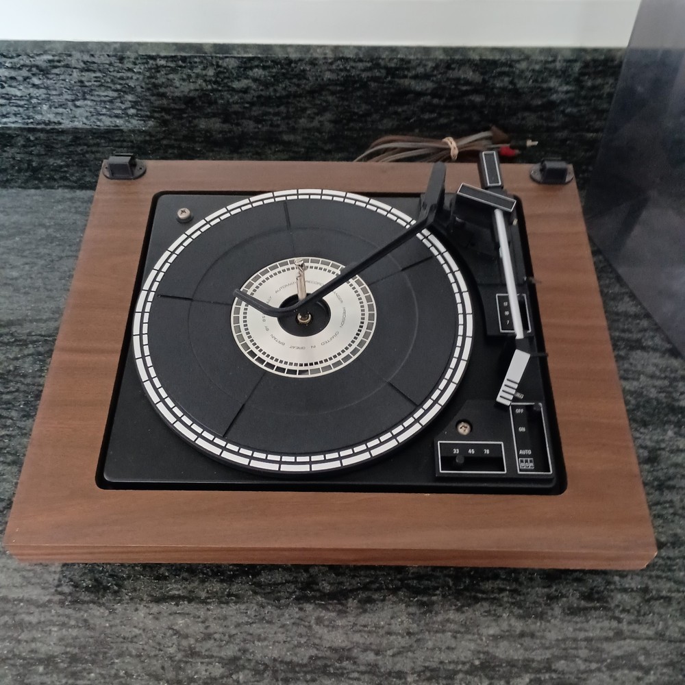Vintage BSR Automatic 3-Speed Turntable Record Changer Model 0933