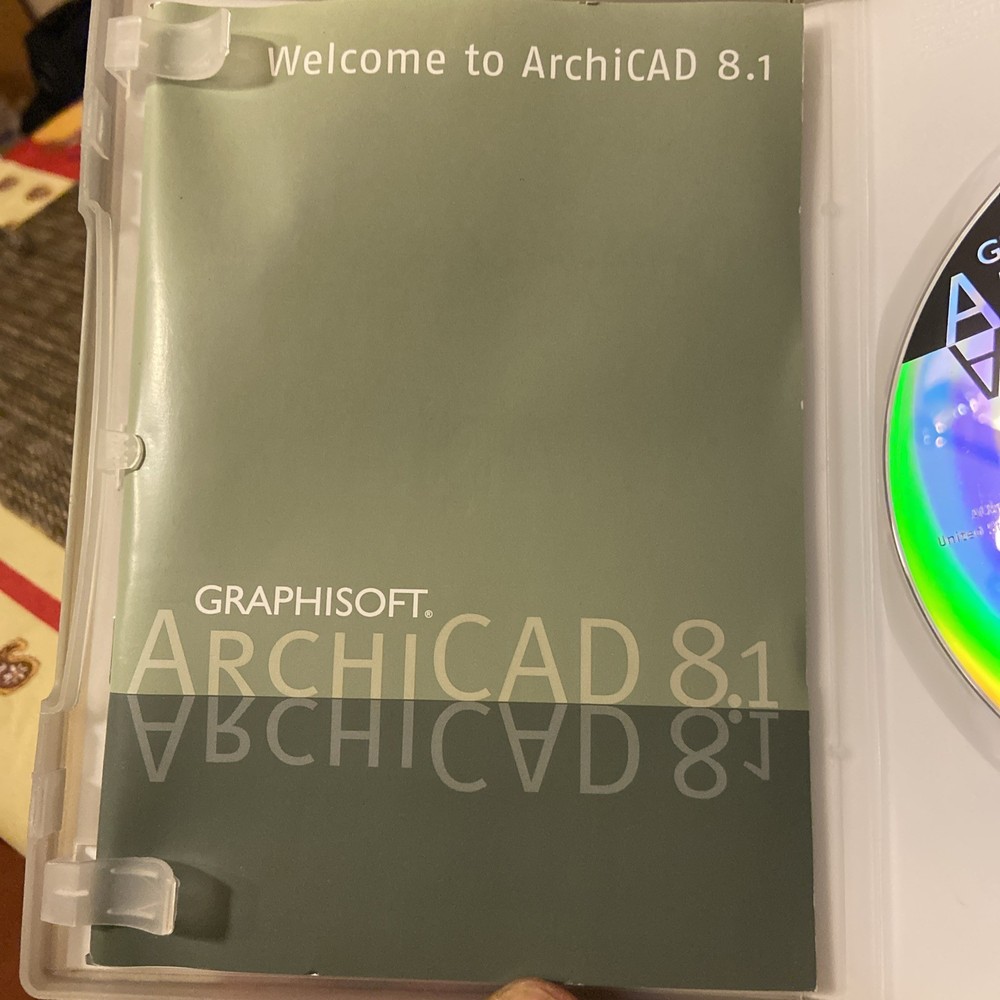 Graphisoft ARCHICAD 8.1 For Windows & Mac - See Pics For Specs