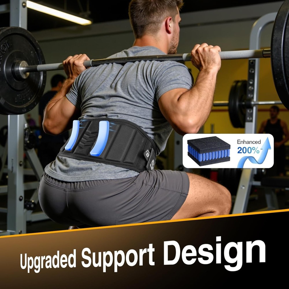 Self Locking Multi Attachment Dip Belt for Weight Lifting