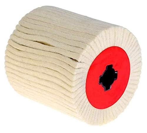 Wool Felt Wire Drawing Wheel Buffer Wheel Buffing Drum Mirror Burnishing Poli...
