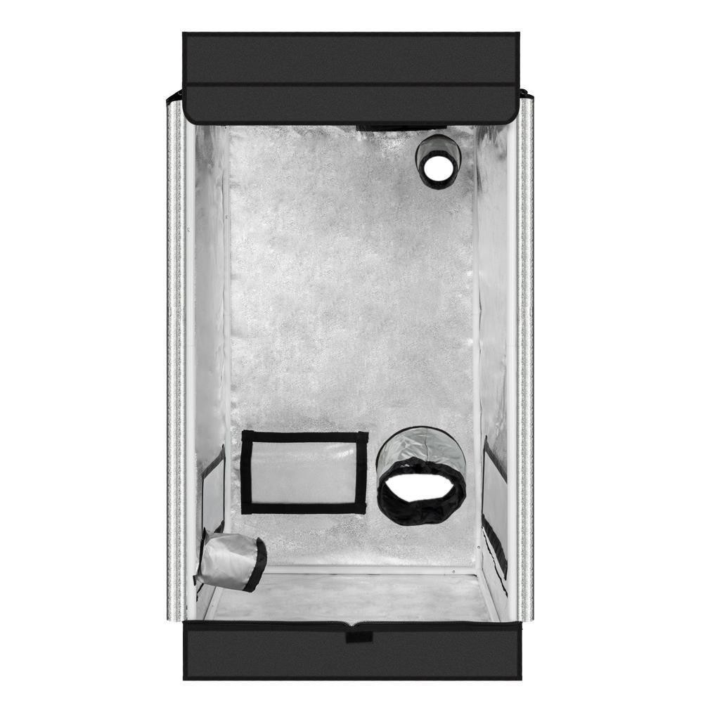 48" Hydroponics Plant Grow Box Tent Indoor Reflective Mylar
