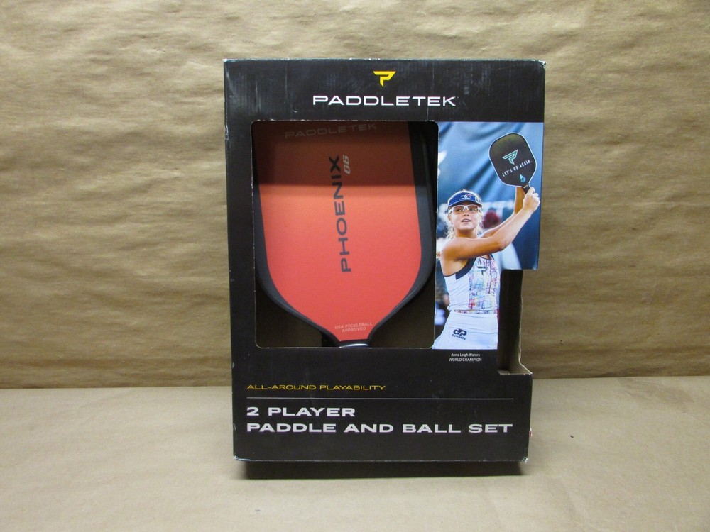 Paddletek Phoenix G6 Composite Bundle, 2 Player paddle set