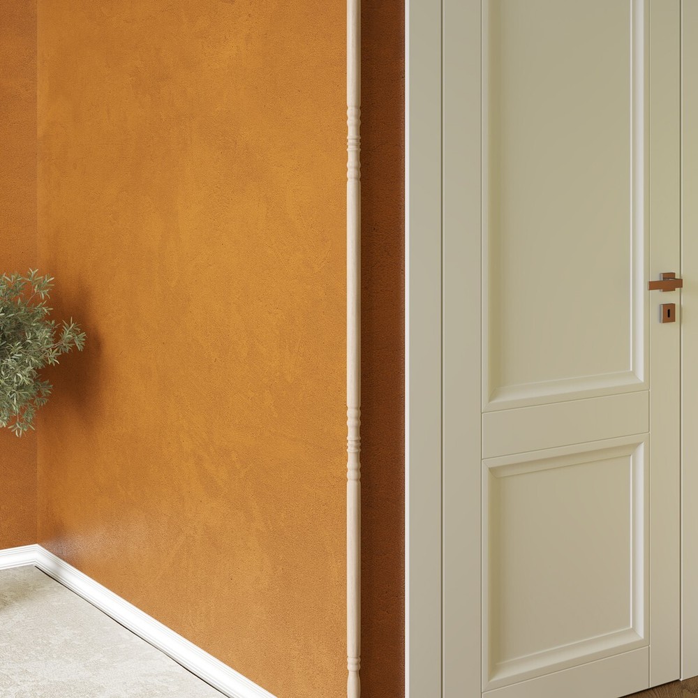 Light Hardwood Edge and Corner Guards Unfinished 1" Diameter Corner Protector