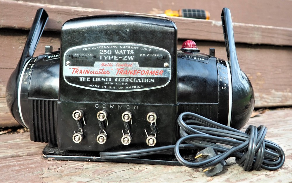 LIONEL ZW MULTI-CONTROL TRAINMASTER 250 WATTS TRANSFORMER