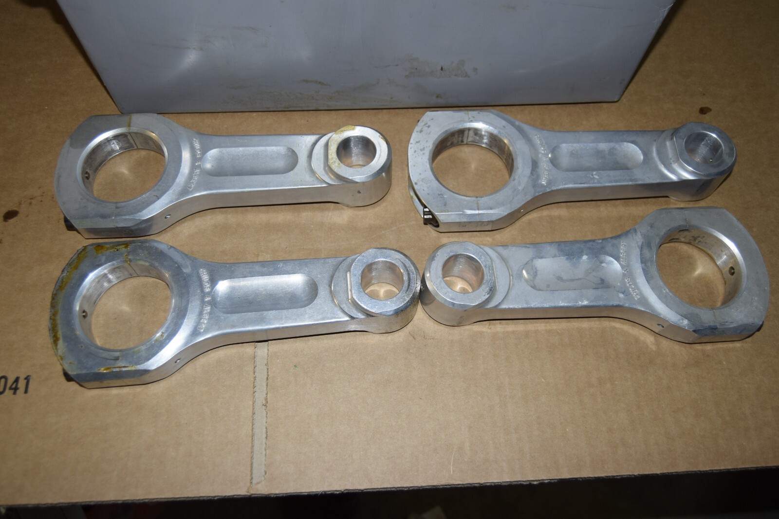 Used Childs & Albert Top Fuel Deep Cycle Connecting Rods - Nitro Drag Funny Car