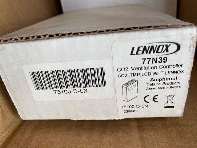 Lennox 77N39 Co2 Ventilation Controller LCD (NEW)